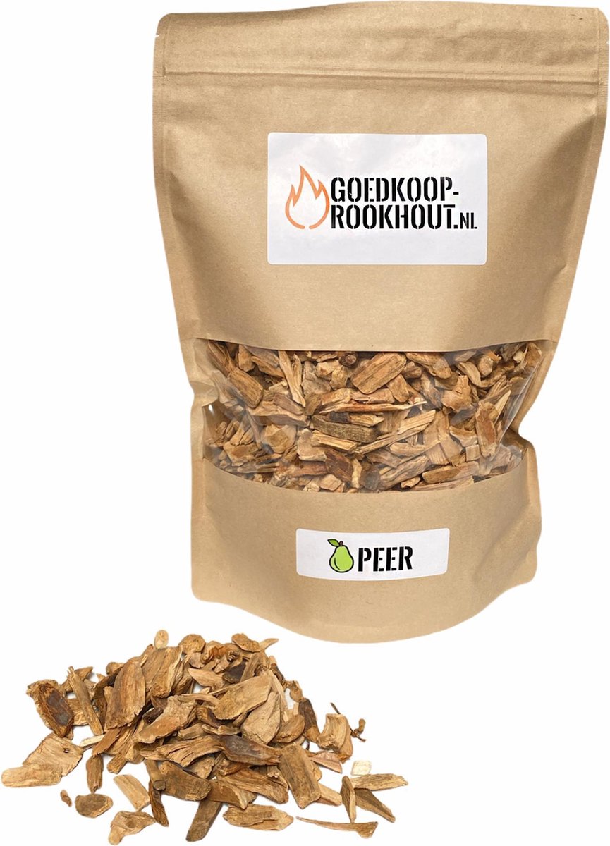 Peer rooksnippers - 500 gram (2 liter)