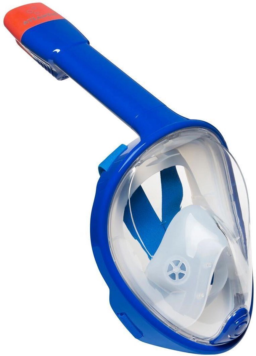 Atlantis Full Face Mask - Snorkelmasker - Volwassenen - Bright Blue -  L/XL