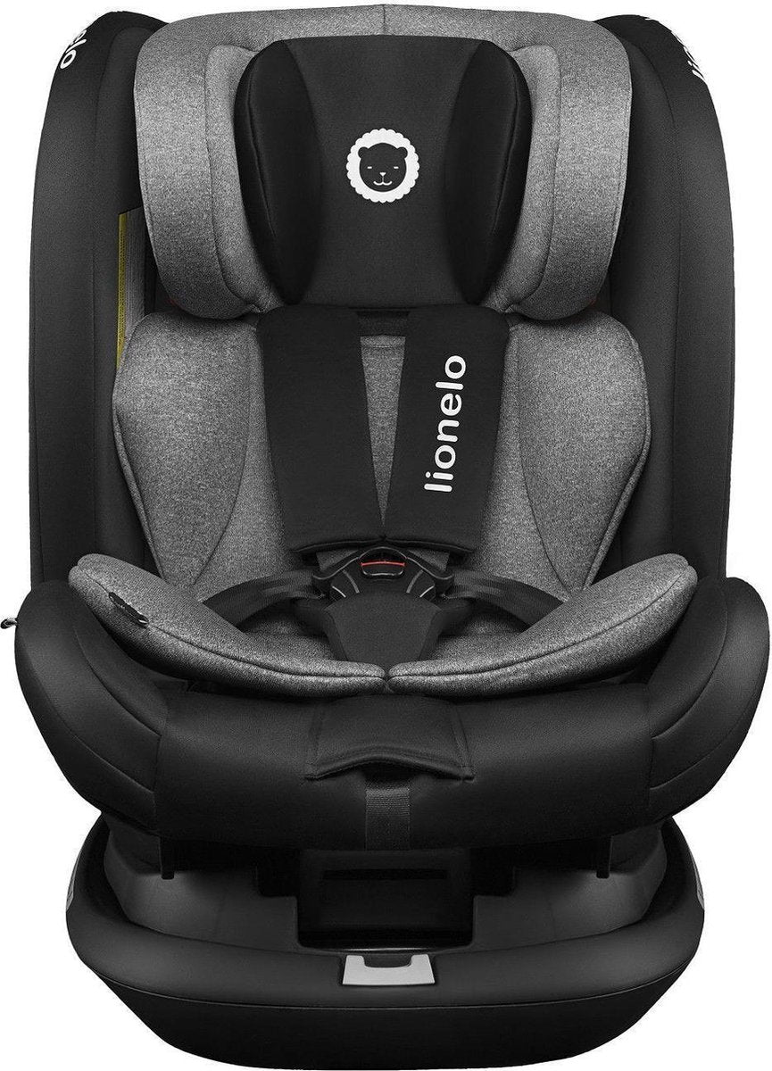 Lionelo Bastiaan RWF 0-36kg autostoeltje Isofix - carbon grijs
