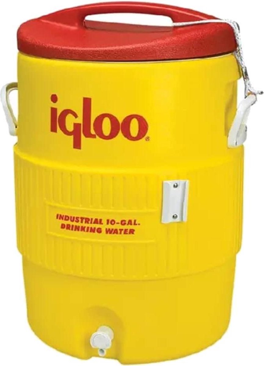 Igloo 10 Gallon 400 Series - Drankdispenser / Drankkoeler - 37 Liter - Geel