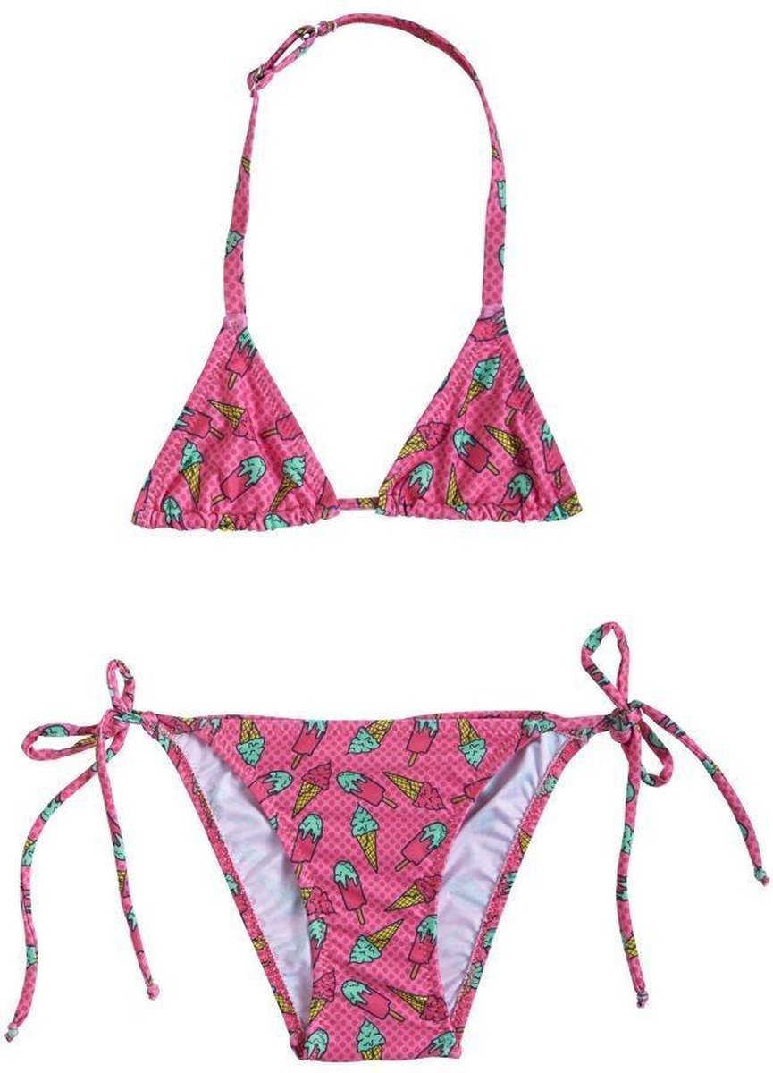 Slipstop Bikini Ijsco Roze Meisjes Maat 110