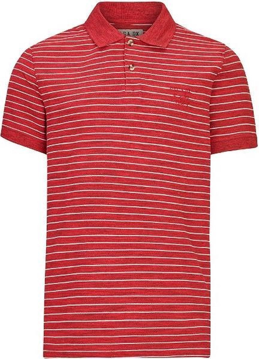 Killtec heren poloshirt Thorio wijnrood - maat L