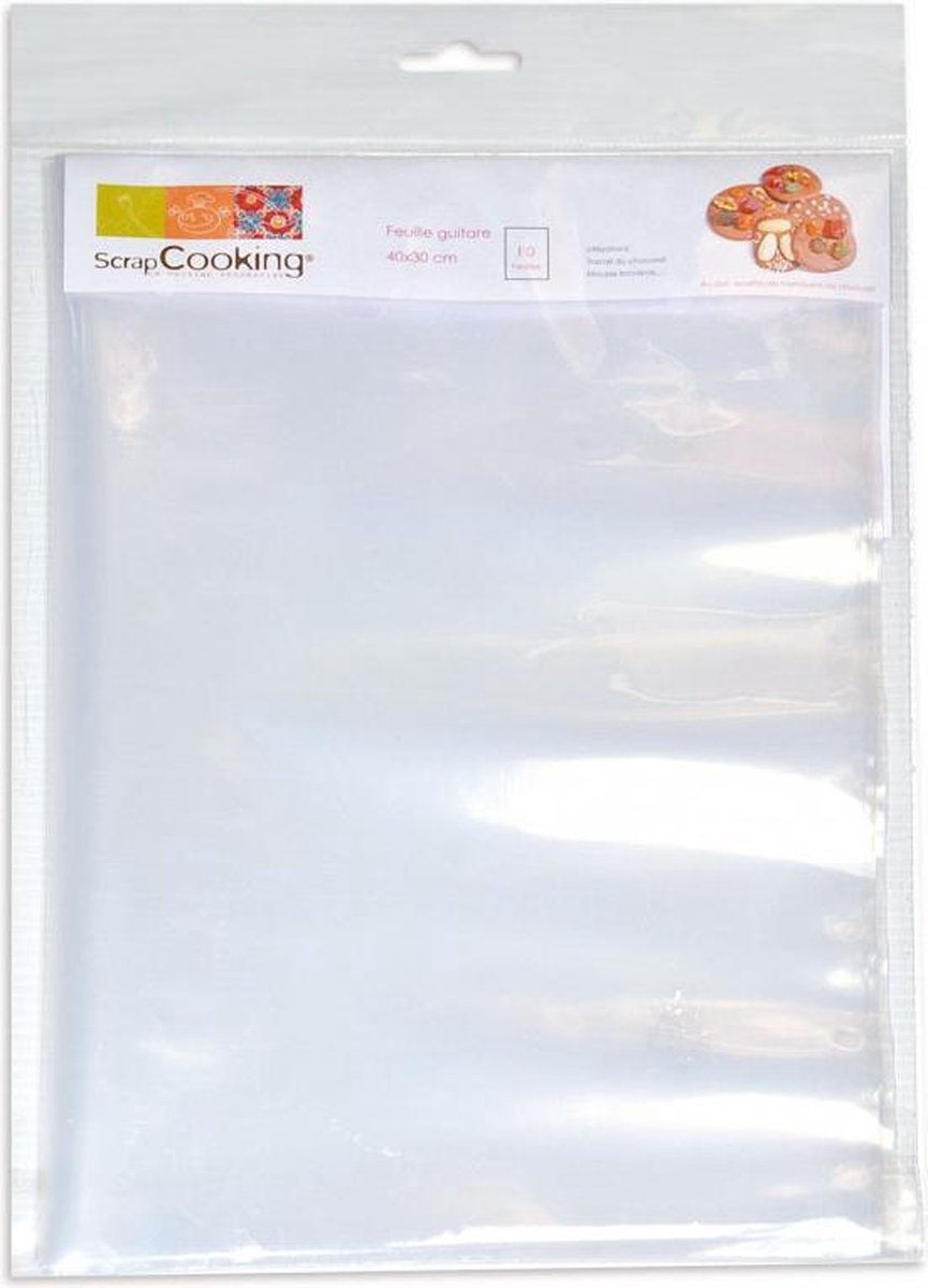 Chocolade transfer folie vellen | 10 st. | 30cm x 40cm