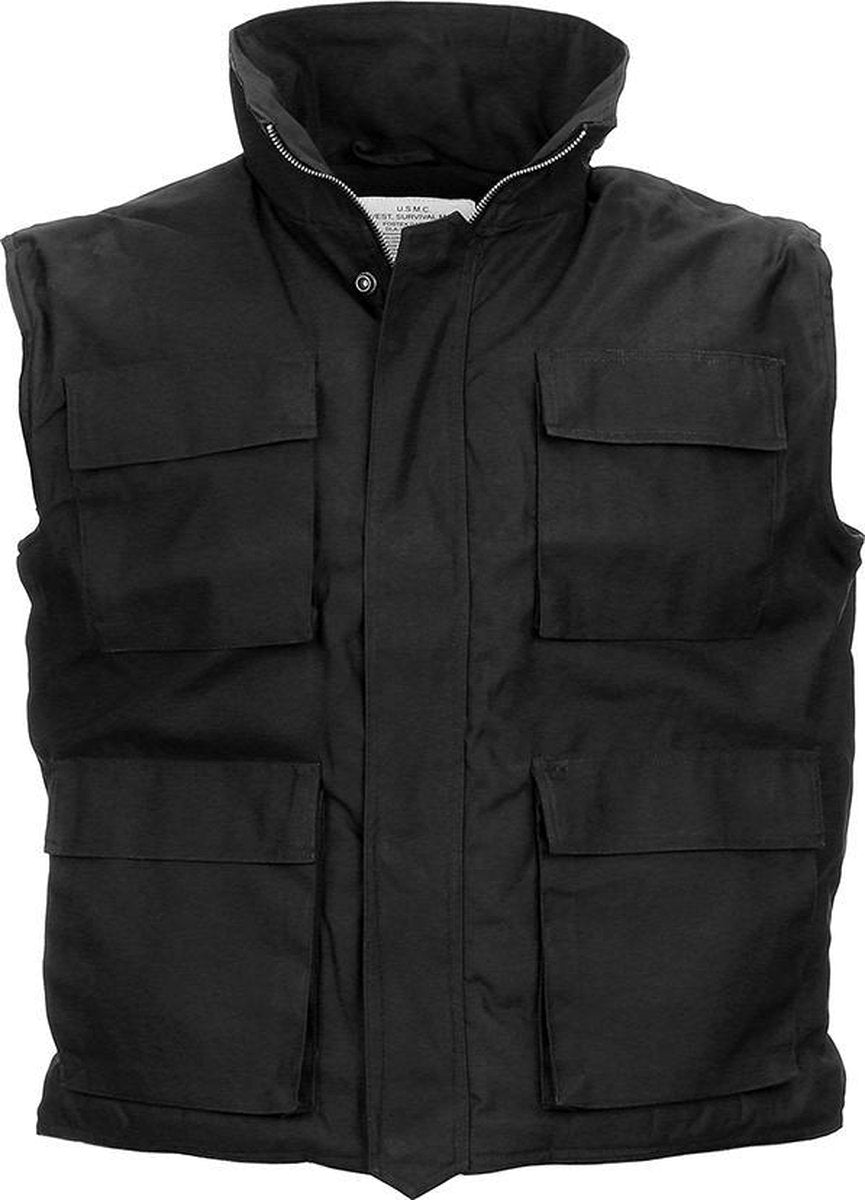 Fostex bodywarmer zwart