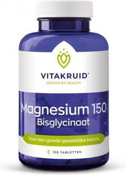 Vitakruid Magnesium 150 Bisglycinaat 120 tabletten