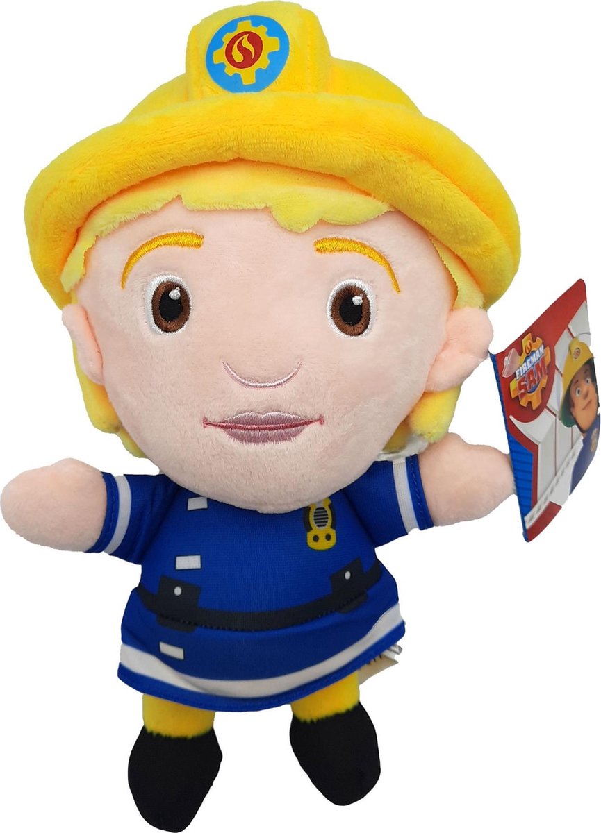 Brandweerman Sam - Ben Hooper - Pluche Knuffel - 28 cm