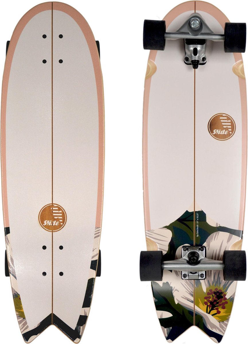 Slide Surfskate Swallow Wahine 33" - Surf Skateboard