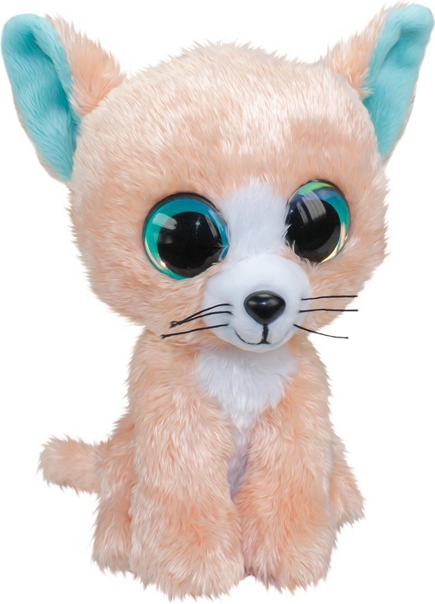 Lumo Stars Knuffel Kat Peach 15 Cm