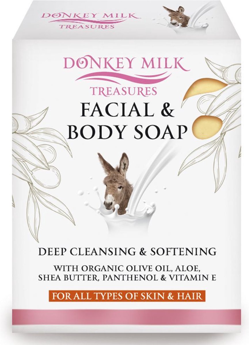 Pharmaid Donkey Milk Treasures Zeep | Face | Body | Hair |  100gr