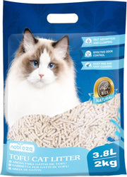 Nobleza Tofu Kattenbakvulling - Snel absorberend - 3.8 L - 2 Kg