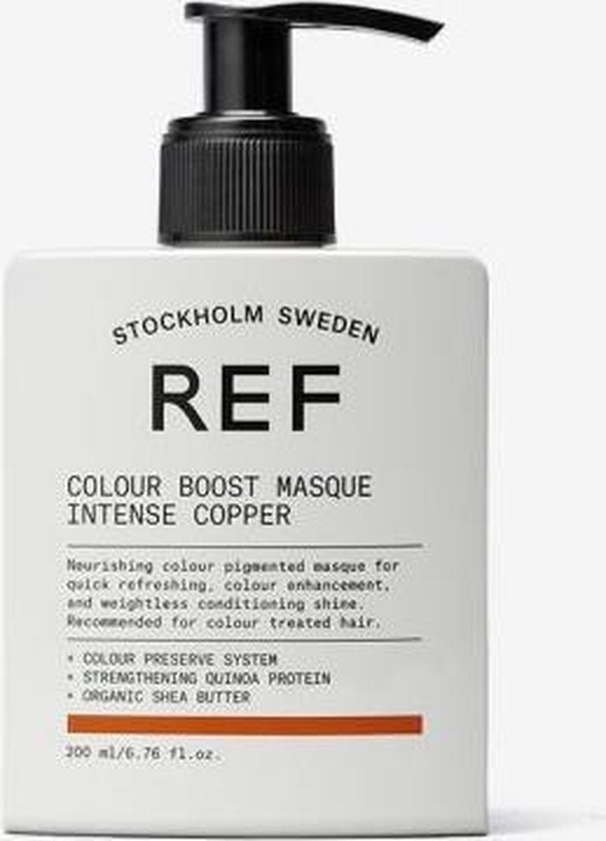 REF Colour Boost Masque Intense Copper haarmasker Vrouwen 200 ml