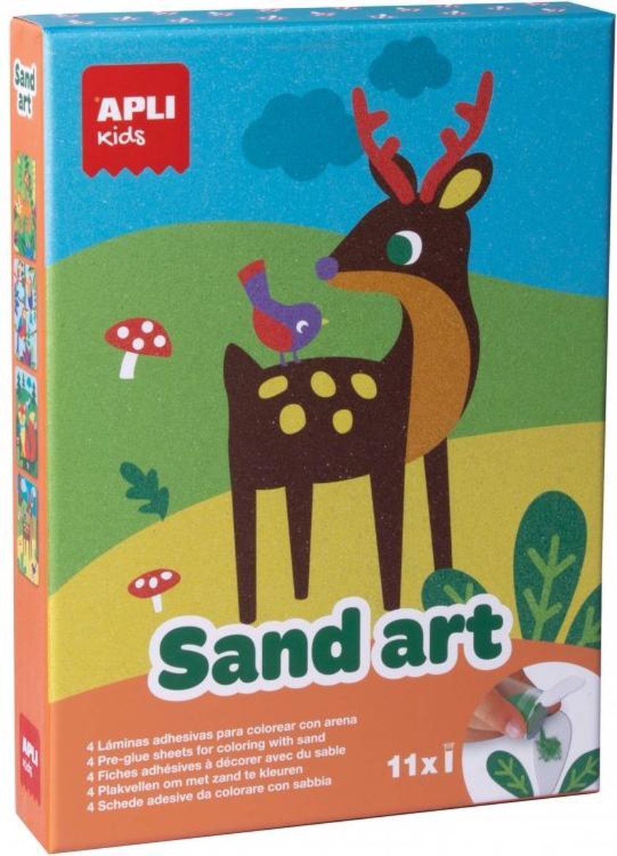 Zandschilderij Aplikids