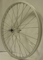 Voorwiel 24-1.75 Basic alu/AS32 zilver