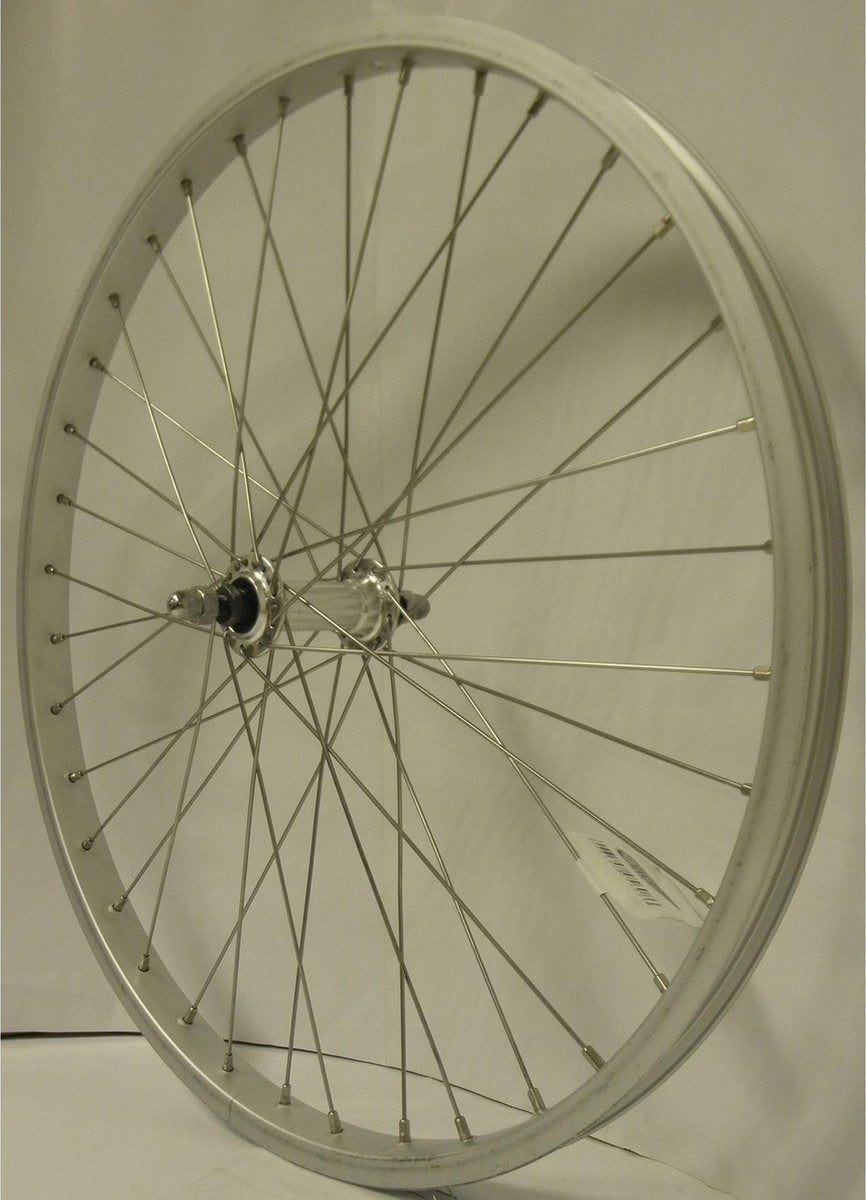 Voorwiel 24-1.75 Basic alu/AS32 zilver