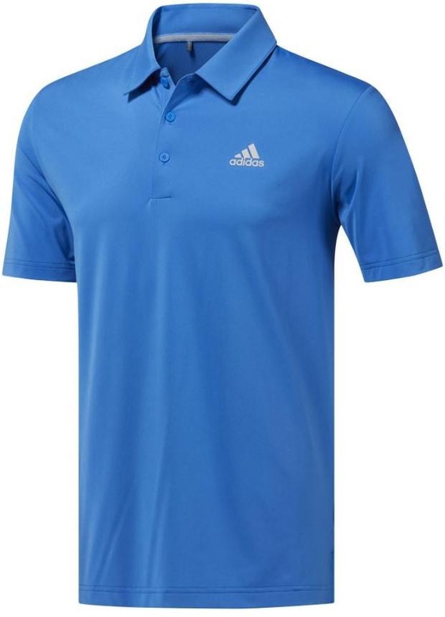 Adidas Golfpolo Ultimate 365 Solid Heren Blauw Maat S