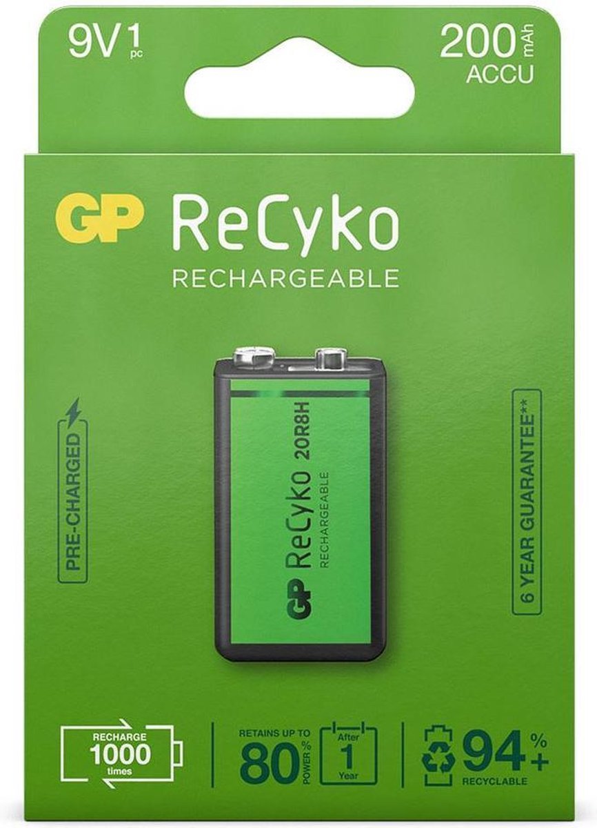 GP ReCyko+ 9V