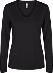 SOYA CONCEPT - T-SHIRT - ZWART