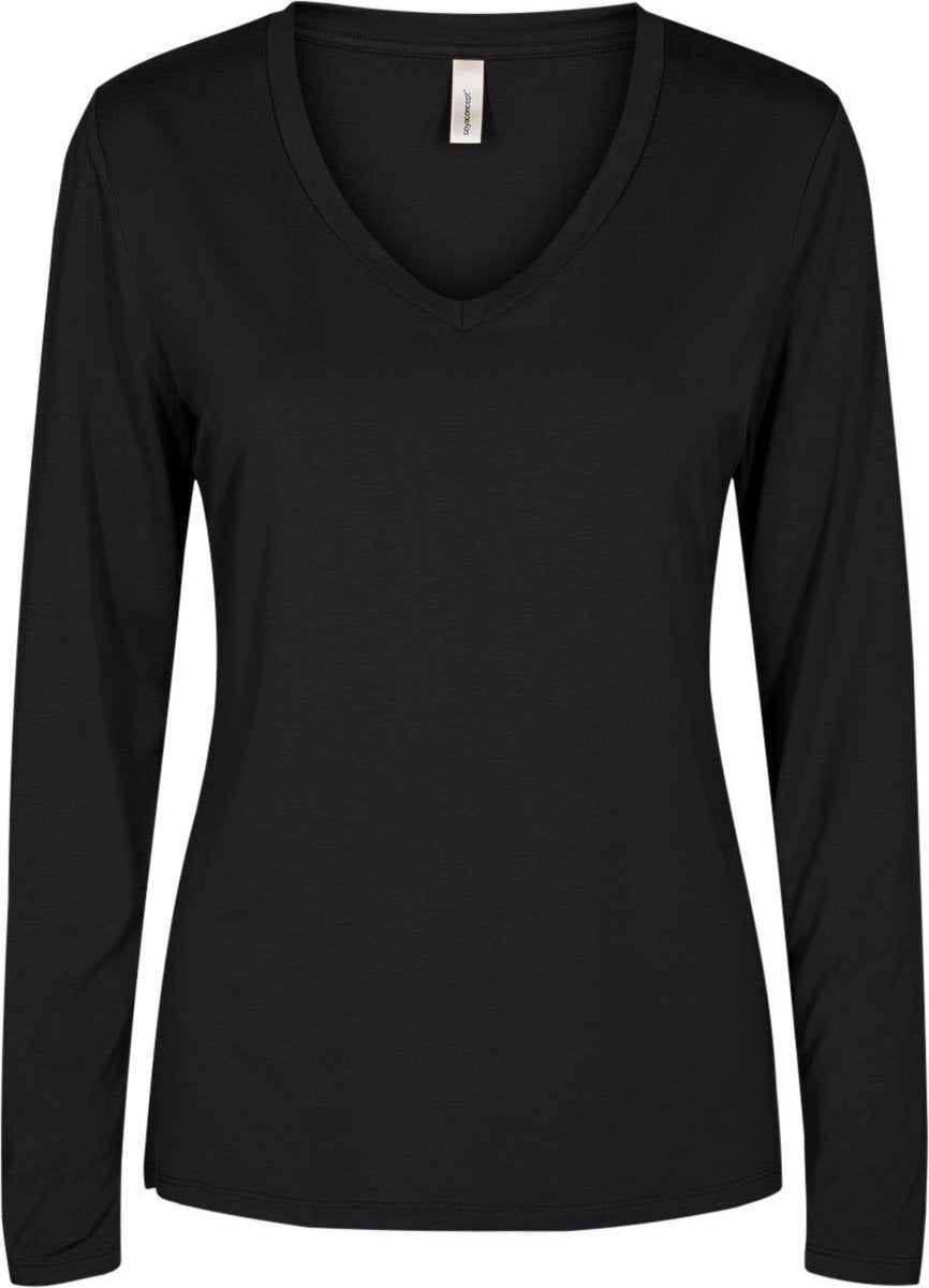 SOYA CONCEPT - T-SHIRT - ZWART