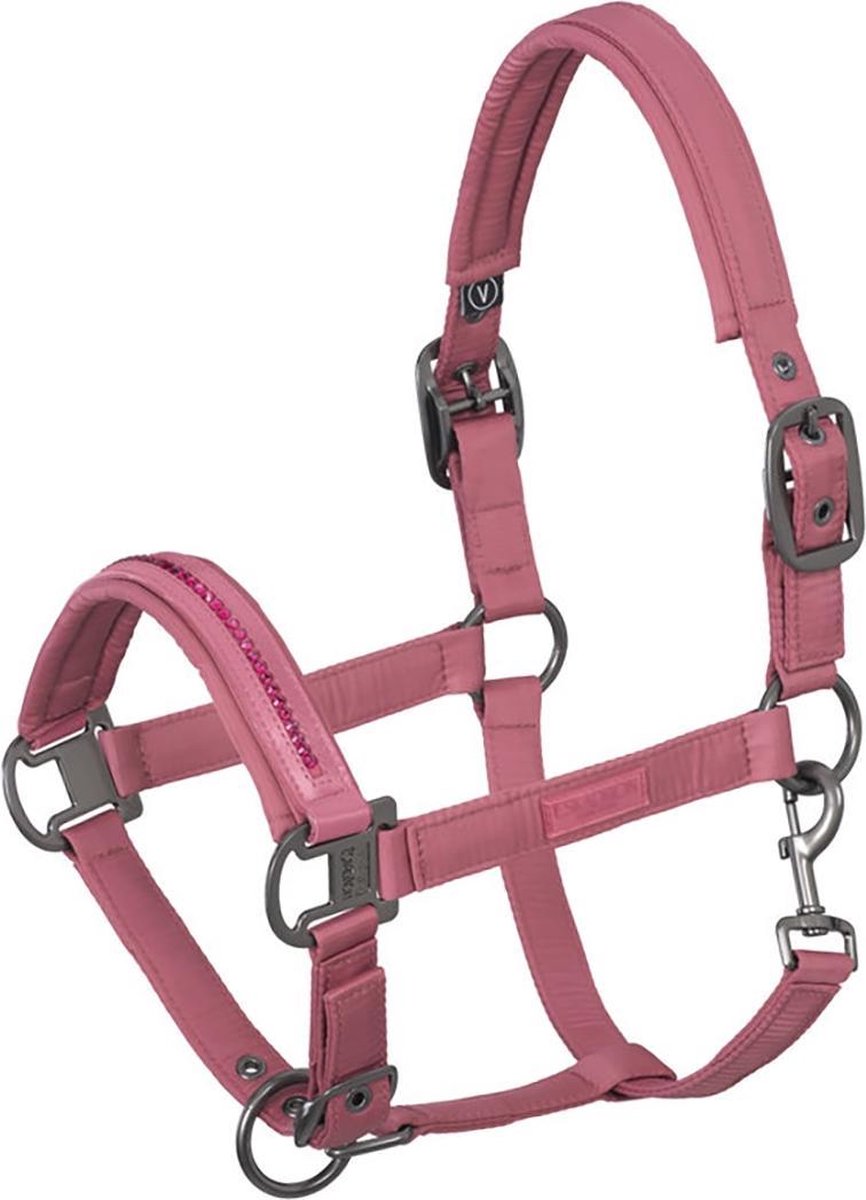 Eskadron Halster  Classic Double Pin Glossy Crystal - Pink - full