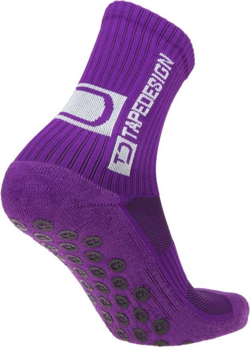 Tapedesign Allround Classic Gripsokken - Paars | Maat: 37-48