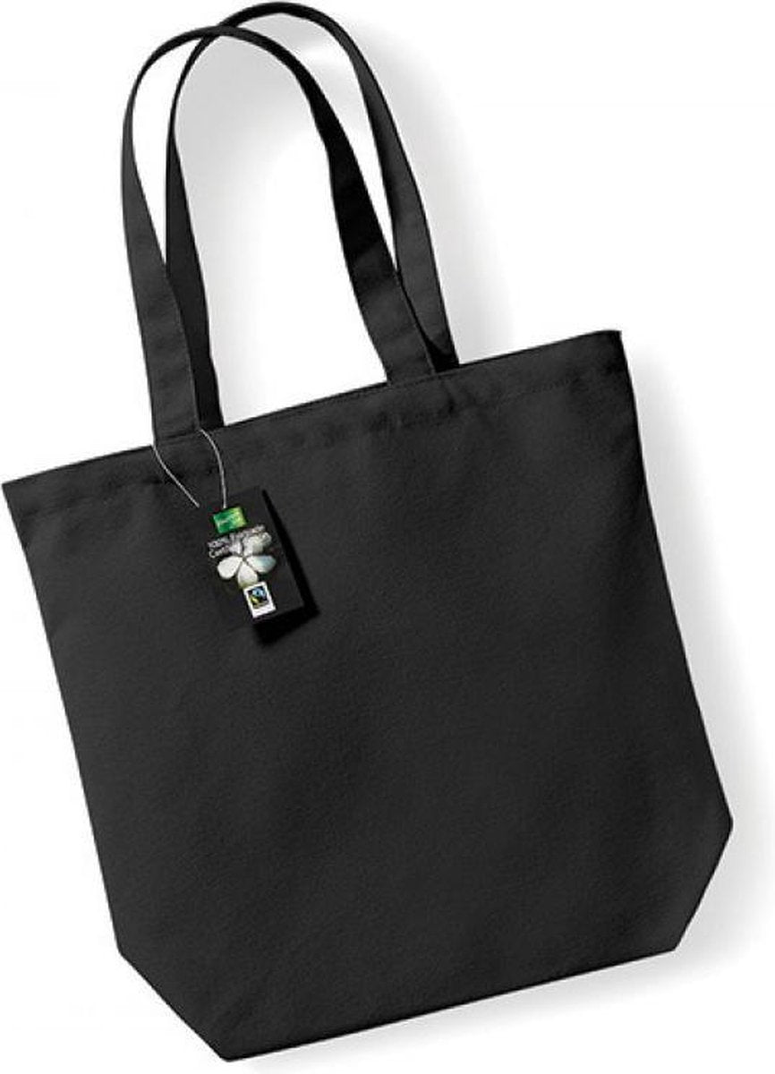 Fairtrade Cotton Camden Shopper (Zwart)
