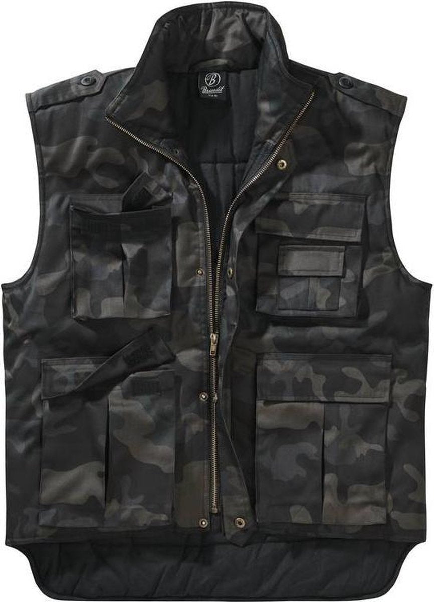 Brandit Ranger bodywarmer vest dark camo maat XXXL