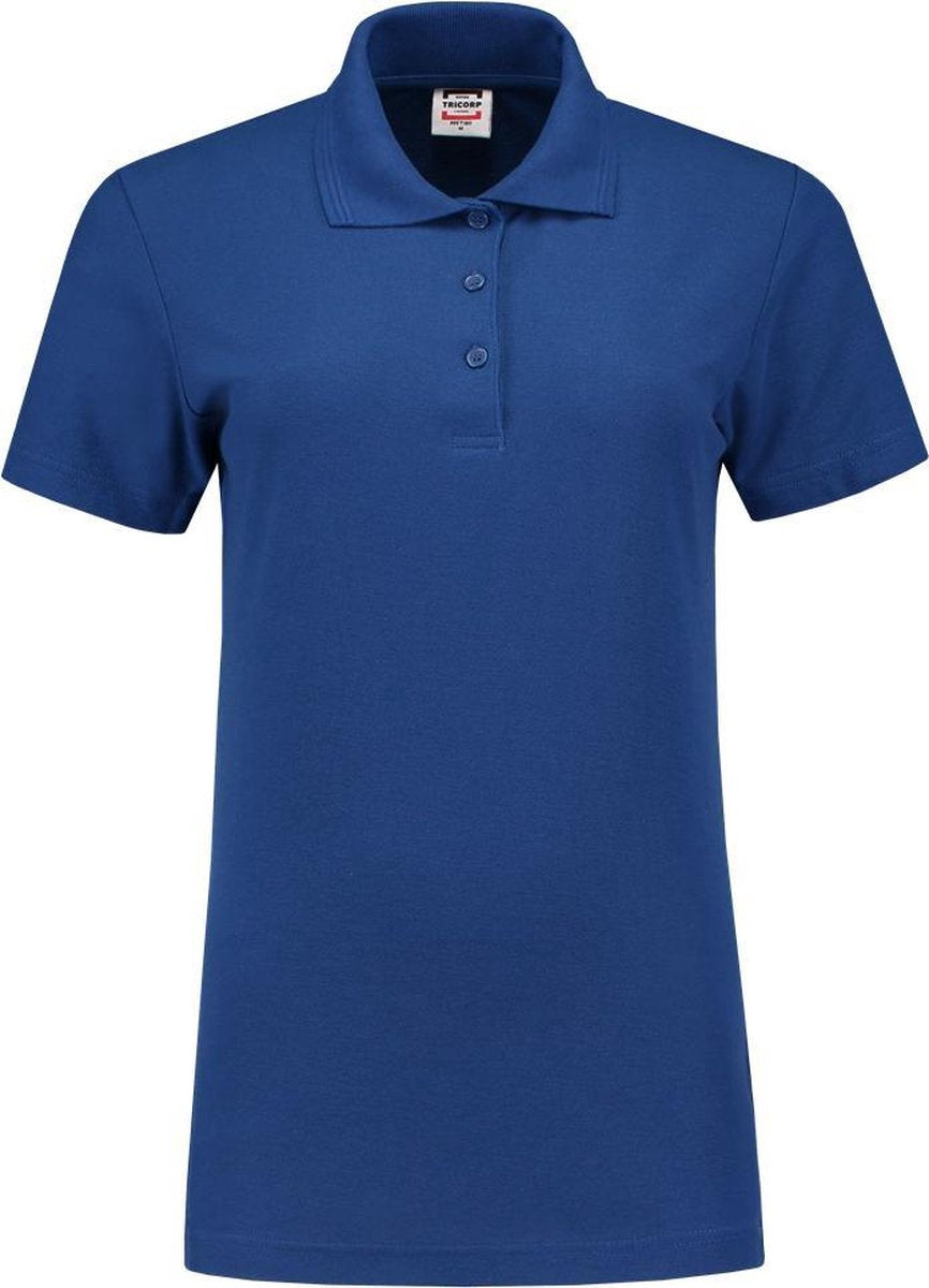 Tricorp  Poloshirt Slim Fit Dames 201006 Koningsblauw - Maat XL