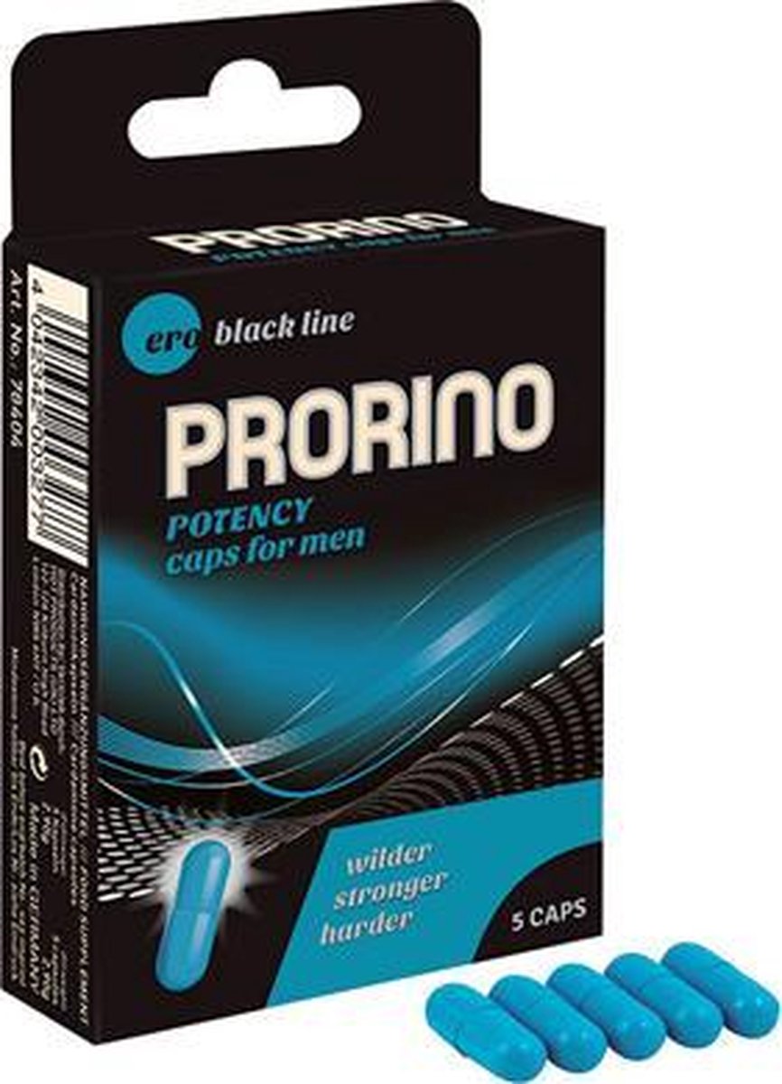 Potentie capsules voor mannen 5 stuks - Drogist - Voor Hem