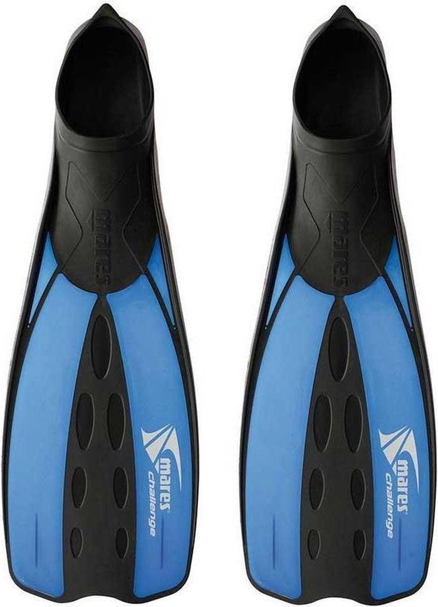 Mares Challenge Zwemvliezen – Blauw – Maat 46/47 – Snorkel Flippers