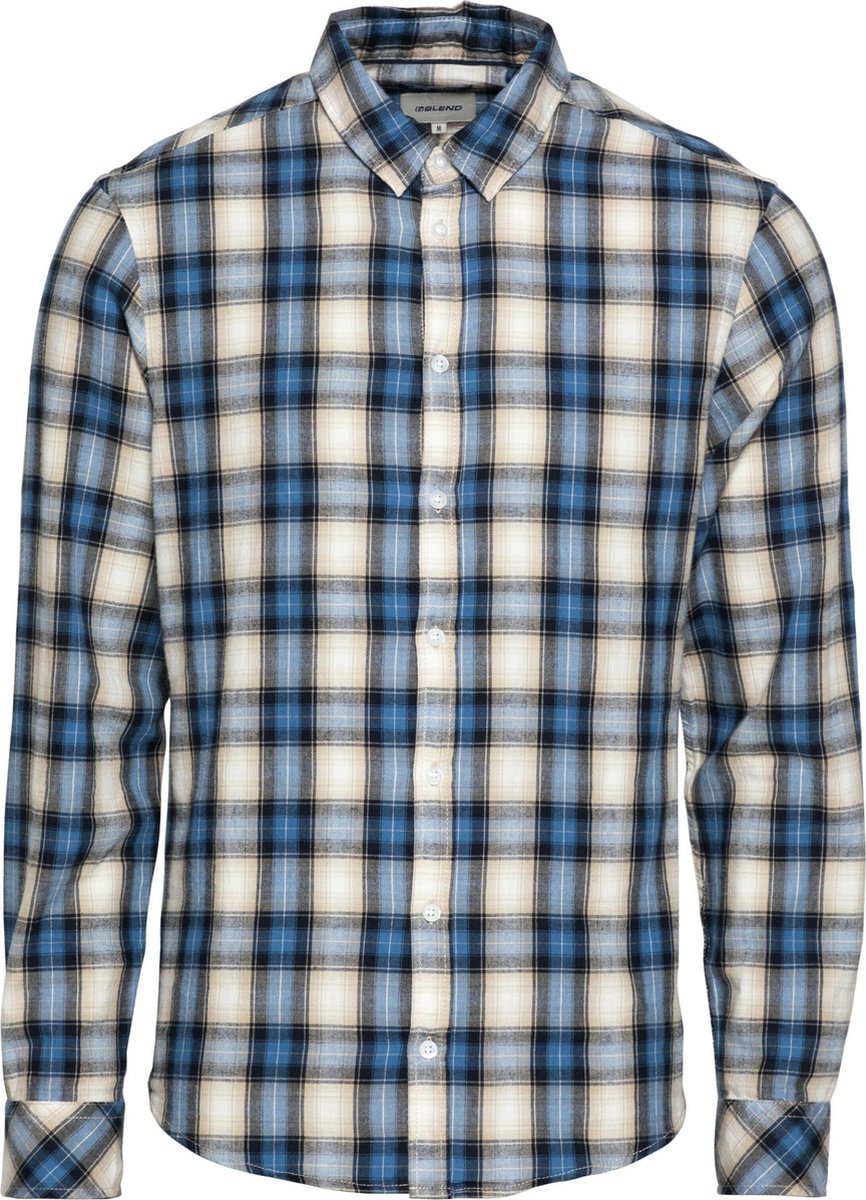 Blend overhemd Zwart-S