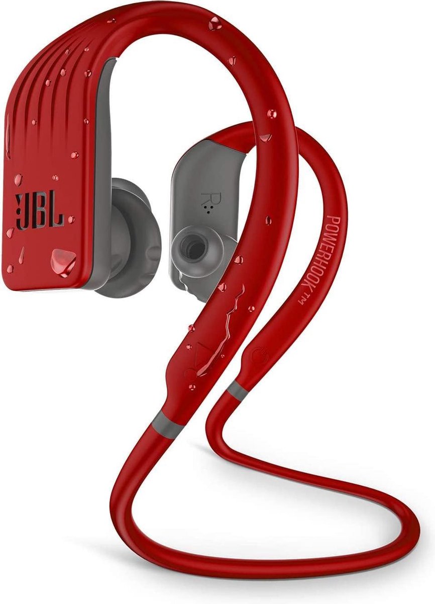 JBL Endurance Jump  - Waterdichte In-ear sport oordopjes - Rood