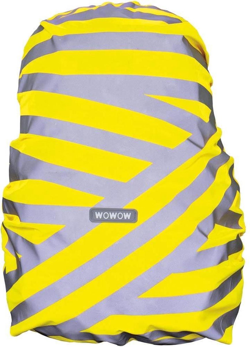 Wowow Bag cover Berlin - Waterdichte regencover rugzak - boekentas met reflectie - 25L