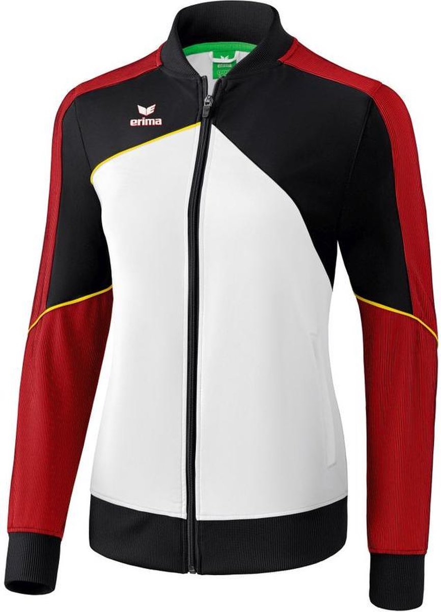Erima Premium One 2.0 Dames Presentatiejack - Jassen  - wit - 44