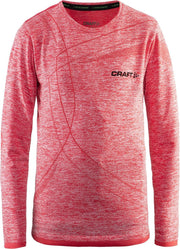 Craft Active Comfort Rn Ls J 1903777 - Sportshirt - Poppy - Kids - Maat 146