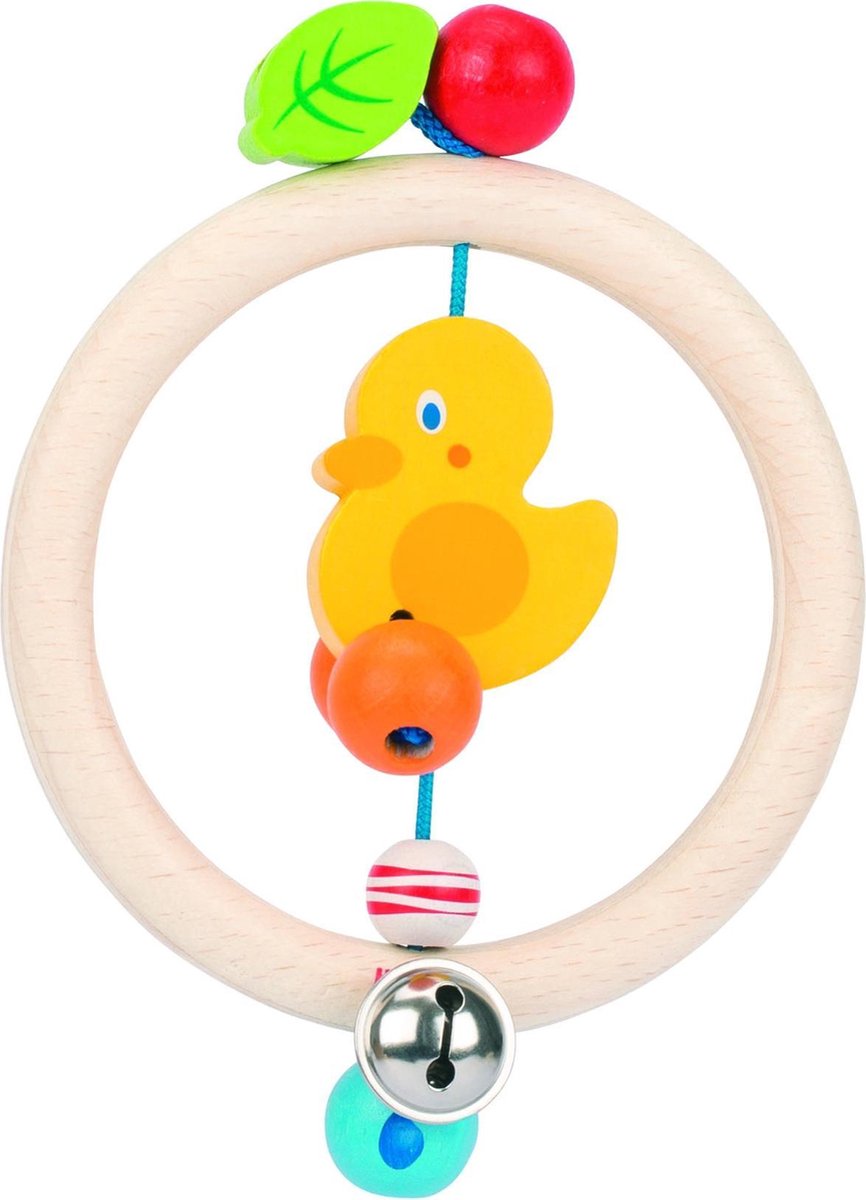 Heimess Houten Bijtring Eend 13cm