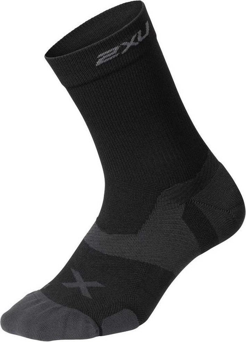 2xu Sportsokken Vectr Cushion Crew Nylon Titanium Maat Xl