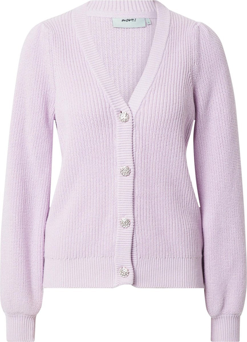 Moves gebreid vest Lavendel-S (M)
