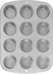 Wilton - Recipe Right - Bakvorm - Mini Cupcakes en Muffins - 12 mini cupcakes - Anti-aanbaklaag