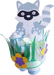 Luiertaart Babyshower Wasbeertje | Kraamcadeau | Kraampakket | Baby Cadeau