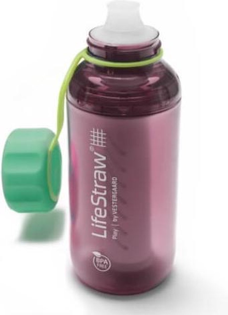 LifeStraw® Play waterfles met 2-stage filter - Wildberry Pink