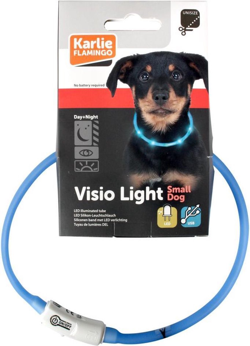 Visio light led hose collar for dogs 45cm