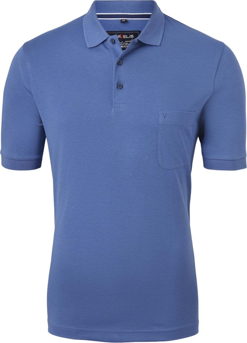 Marvelis Modern Fit poloshirt - Quick Dry - kobalt blauw -  Maat: L