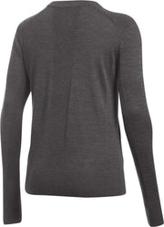 UA CREW TRUI CARBON HEATHER VROUWEN maat: M    dames > golf kleding > tops > lange mouwen