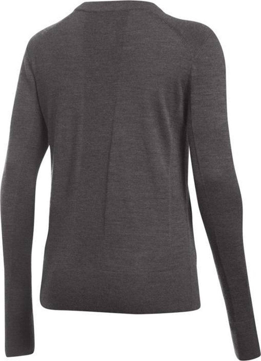UA CREW TRUI CARBON HEATHER VROUWEN maat: M    dames > golf kleding > tops > lange mouwen