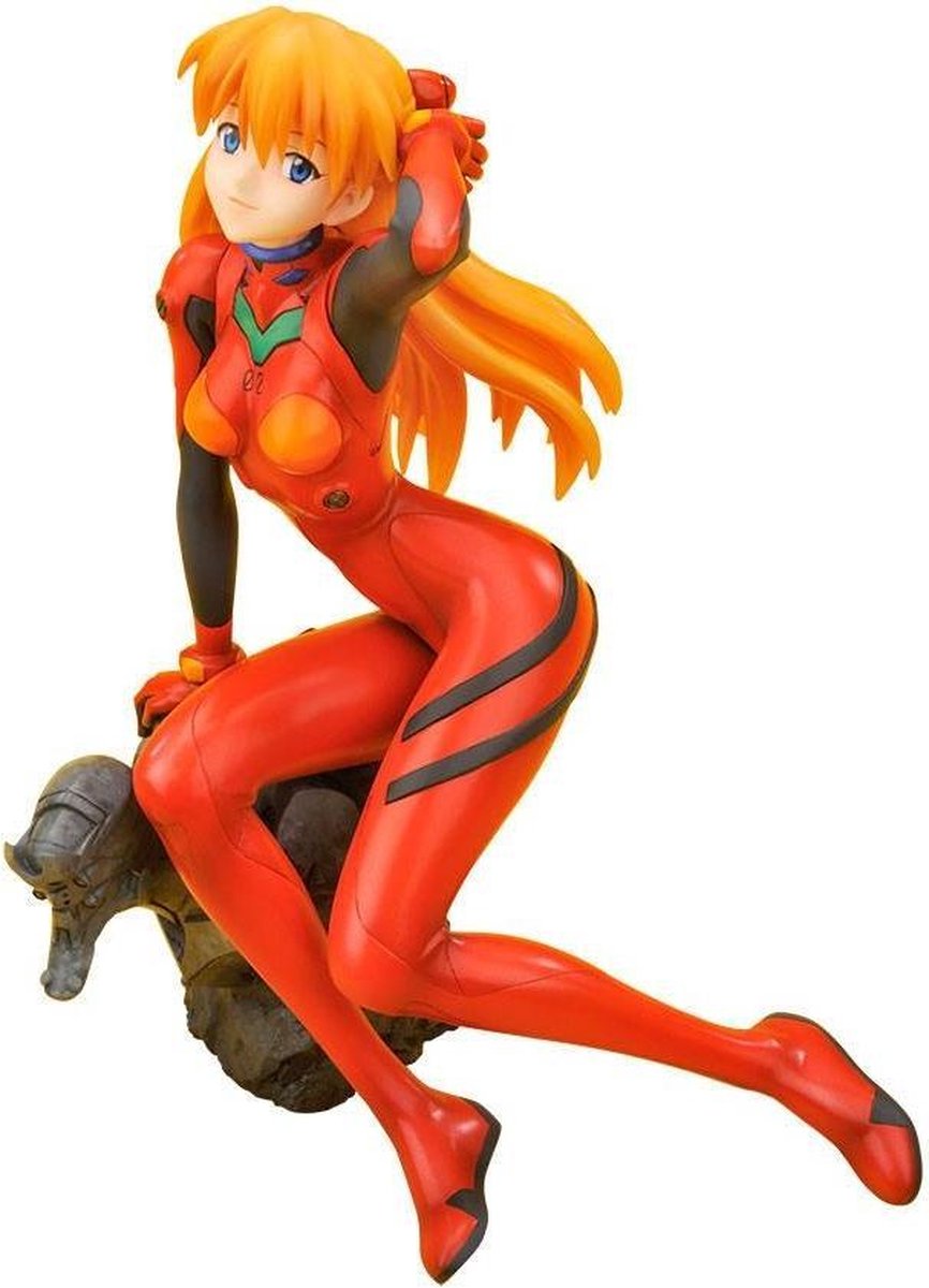 Neon Genesis Evangelion PVC Standbeeld 1/6 Asuka Langley Plugsuit Version 22cm