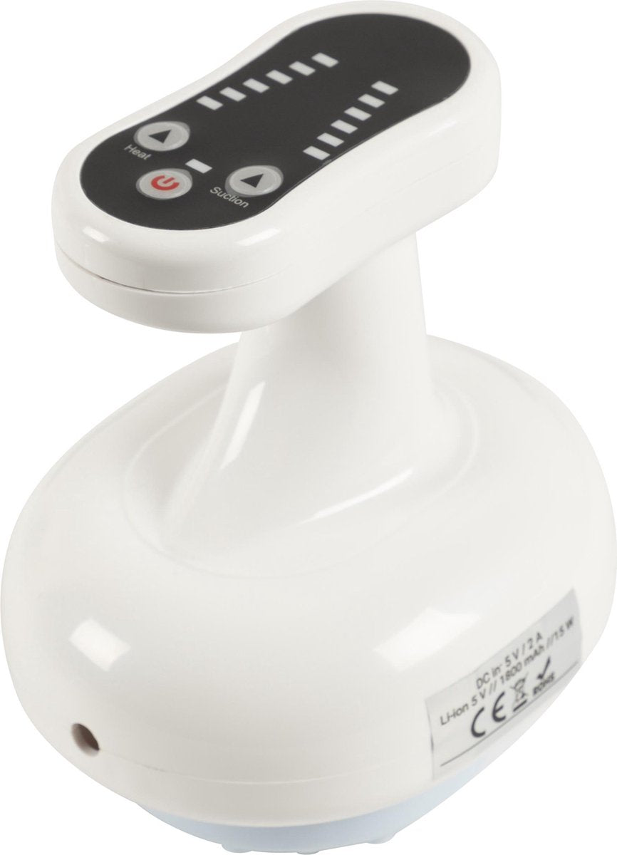 Silvergear Anti Cellulite Massage Apparaat - Vacuum Machine - 6 Vacuüm Standen en 6 Hitte Standen - Anticellulite-apparaat
