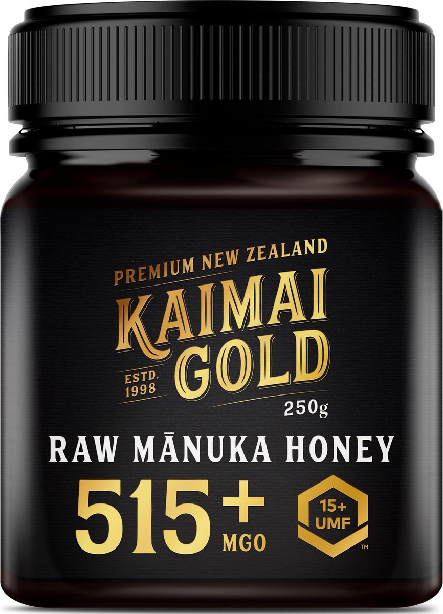 MANUKA HONING (MGO ≥ 514 =) UMF® 15+ 250gr / KAIMAI GOLD