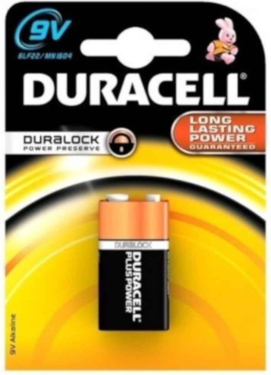 Duracell 6LR61 Single-use battery 9V Alkaline 9 V