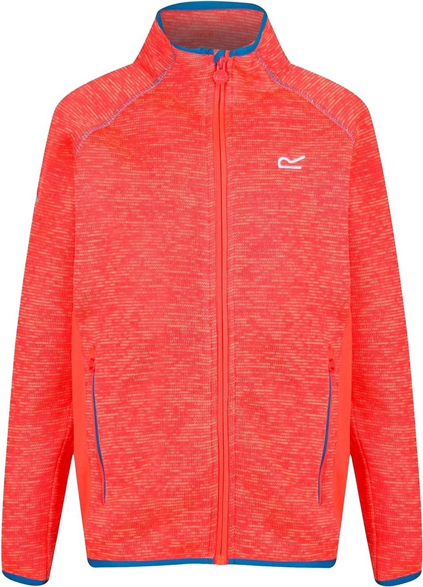 Regatta Fleecevest Jader Junior Polyester Oranje Maat 146/152