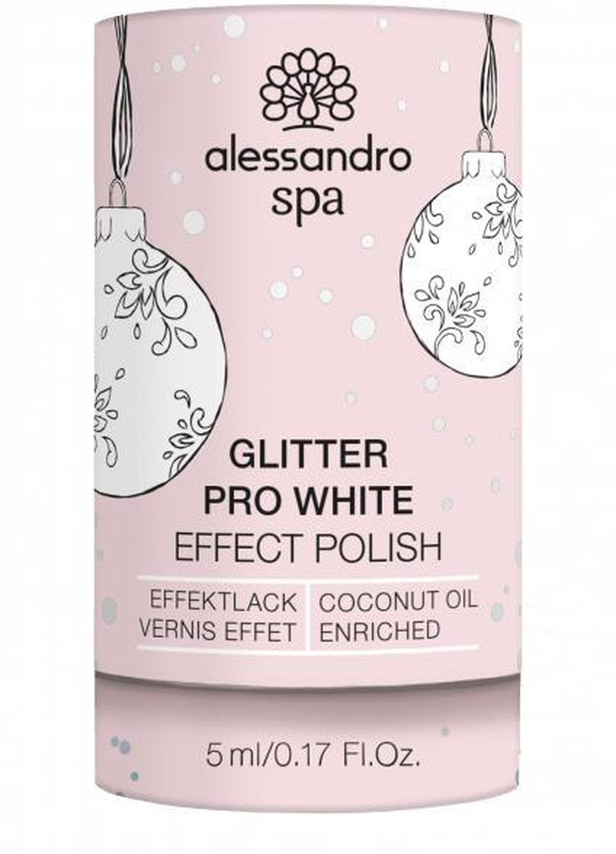 Alessandro pro white glitter chrismas edition